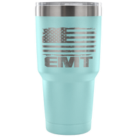 EMT Tumbler Tumblers teelaunch 30 Ounce Vacuum Tumbler - Light Blue 