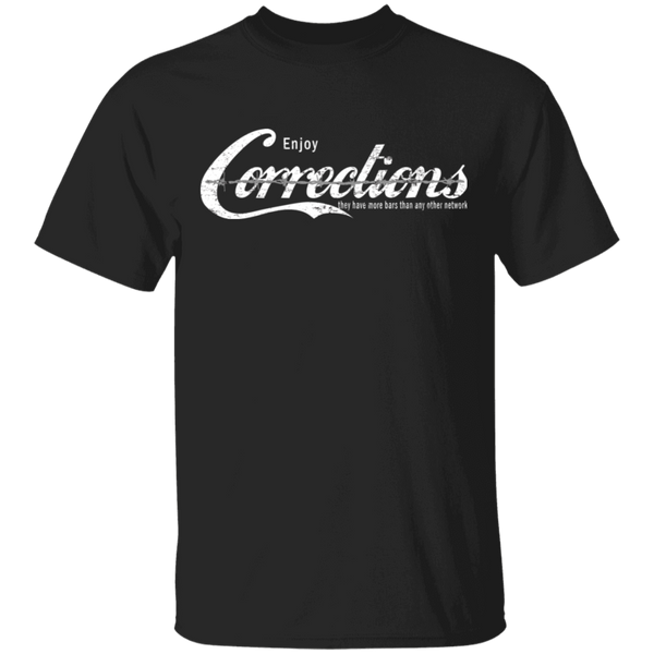 Enjoy The Corrections T-Shirt T-Shirts Black S 