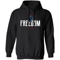 Freedom: Fight for It. Die for It. Athletic Hoodie Sweatshirts Black S 