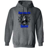 Handcuffin Queen Hoodie Sweatshirts Dark Heather S 