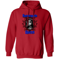 Handcuffin Queen Hoodie Sweatshirts Red S 