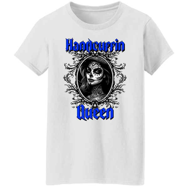 Handcuffin Queen T-Shirt T-Shirts White S 