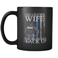 I have a Beautiful Wife Coffee Mug Drinkware teelaunch 