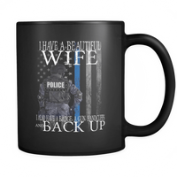 I have a Beautiful Wife Coffee Mug Drinkware teelaunch I have a Beautiful Wife coffee mug 