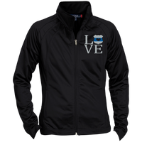 LEO Love Embroidered Jacket Jackets Black/Black X-Small 