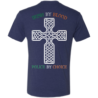 Men's Double Sided Irish by Blood Punisher Athletic Shirt T-Shirts 