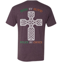Men's Double Sided Irish by Blood Punisher Athletic Shirt T-Shirts 
