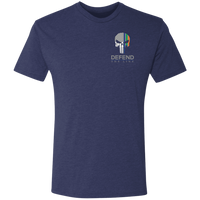 Men's Double Sided Irish by Blood Punisher Athletic Shirt T-Shirts Vintage Navy S 