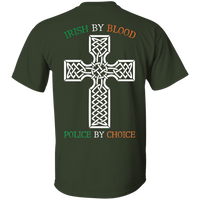 Men's Double Sided Irish by Blood Punisher T-Shirt T-Shirts 