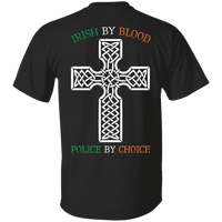Men's Double Sided Irish by Blood Punisher T-Shirt T-Shirts 