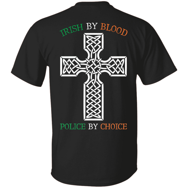 Men's Double Sided Irish by Blood Punisher T-Shirt T-Shirts 