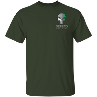 Men's Double Sided Irish by Blood Punisher T-Shirt T-Shirts Forest S 