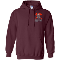 Men's Firefighter Brotherhood Hoodie Sweatshirts Maroon S 