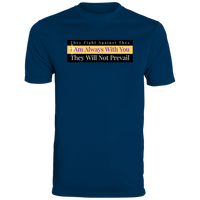 Men's I Am Always With You Athletic Shirt T-Shirts Navy S 
