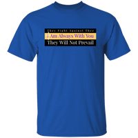 Men's I Am Always With You T-shirt T-Shirts Royal S 