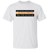 Men's I Am Always With You T-shirt T-Shirts White S 