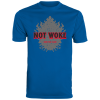 Men's Not Woke Athletic Shirt T-Shirts Royal S 
