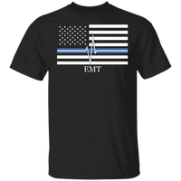 Men's Thin White Line EMT T-Shirt T-Shirts Black S 
