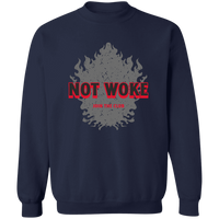 Not Woke Pullover Sweatshirt Sweatshirts Navy S 