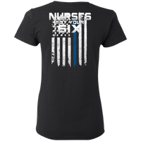 Nurses Double Sided Got Your 6IX TBL Flag T-Shirt T-Shirts 
