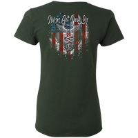Nurses Doubled Sided Got Your 6IX RWB T-Shirt T-Shirts 