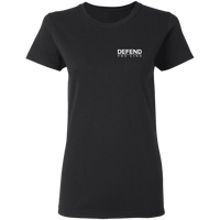 Nurses Doubled Sided Got Your 6IX RWB T-Shirt T-Shirts Black S 