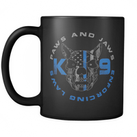 Paws And Jaws K9 Coffee Mug Drinkware teelaunch 