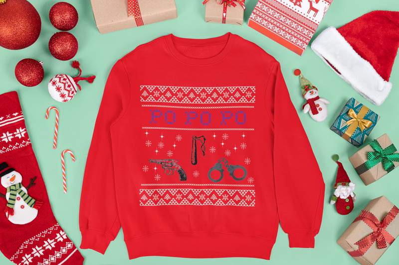 Police 2025 christmas sweater