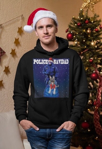 Police Navidad Hoodie Sweatshirts 