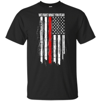 Proto We Fight What You Fear Youth Unisex T-Shirt T-Shirts Black YXS 