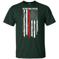 Proto We Fight What You Fear Youth Unisex T-Shirt T-Shirts Forest YXS 