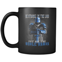 Put On The Whole Armor Coffee Mug Drinkware teelaunch 