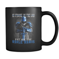 Put On The Whole Armor Coffee Mug Drinkware teelaunch Put On The Whole Armor Coffee Mug 