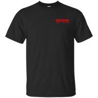 RED Remember Everyone Deployed Double-Sided T-Shirt T-Shirts CustomCat Black S 