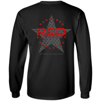 RED Remember Everyone Deployed Long-Sleeve T-Shirt T-Shirts CustomCat 