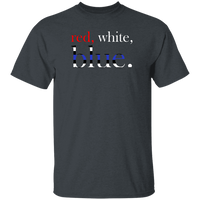 Red, White and Blue T-Shirt T-Shirts Dark Heather S 