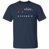 Red, White and Blue T-Shirt T-Shirts Navy S 