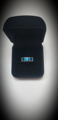 Stainless Steel Thin Blue Line Ring Jewelry Defend The Line Apparel 