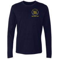 Stops Draft Men's Premium LS T-Shirts Midnight Navy S 
