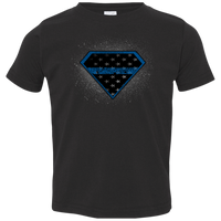 Toddler 2T-5/6 Super Leo T-Shirts CustomCat Black 2T 