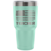 Teacher Tumbler Tumblers teelaunch 30 Ounce Vacuum Tumbler - Teal 