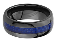 Thin Blue Line Ceramic Ring Defend The Line Apparel 