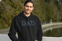 Thin Blue Line Dad Hoodie Sweatshirts 