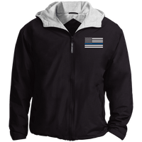Thin Blue Line White Ops Heavy Jacket Jackets Black/Light Oxford X-Small 