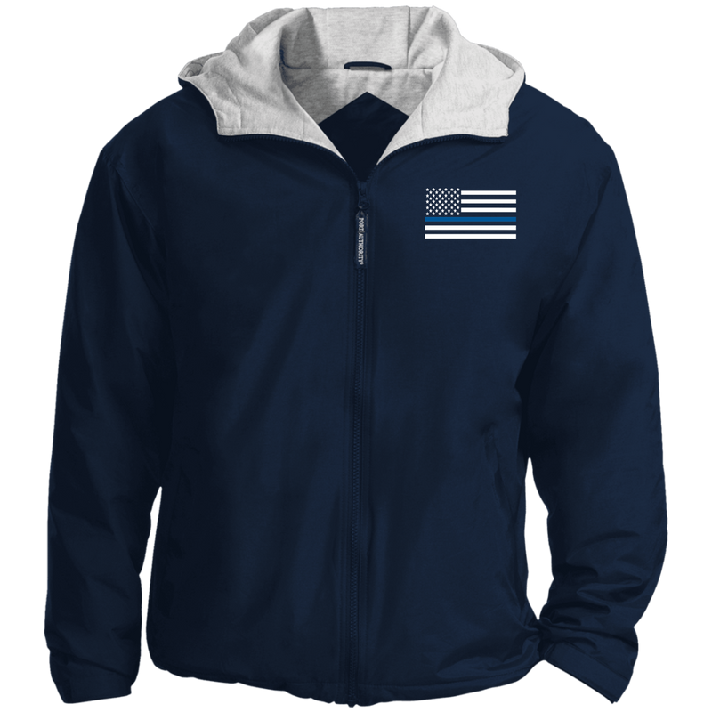 Thin blue line clearance zip up jacket