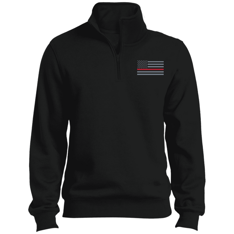 Thin Red Line 1 4 Zip Fleece Pullover