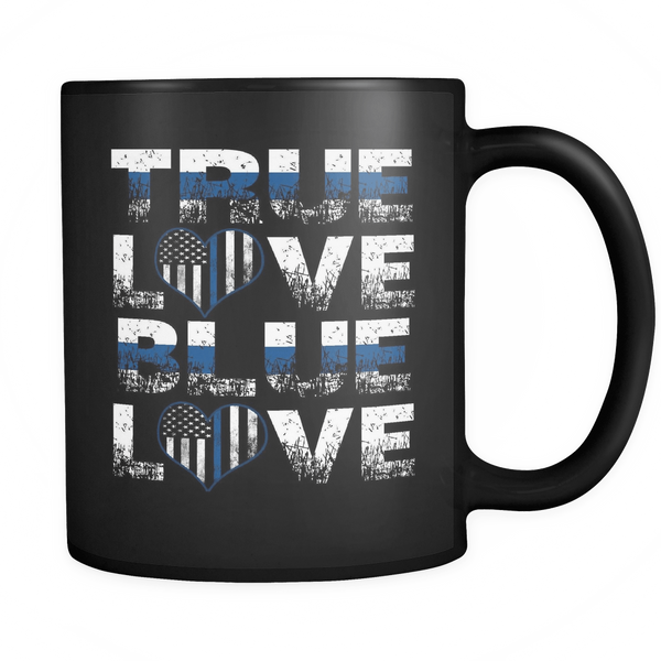 True Love Blue Love Coffee Mug Drinkware teelaunch True Love Coffee Mug 