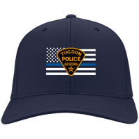 Tucson Blue Line Flag Hat Hats Navy One Size 