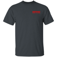 Unisex Double Sided Fund The Police T-Shirt T-Shirts Dark Heather S 