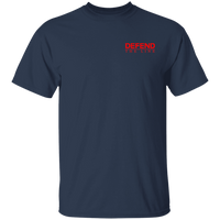 Unisex Double Sided Fund The Police T-Shirt T-Shirts Navy S 